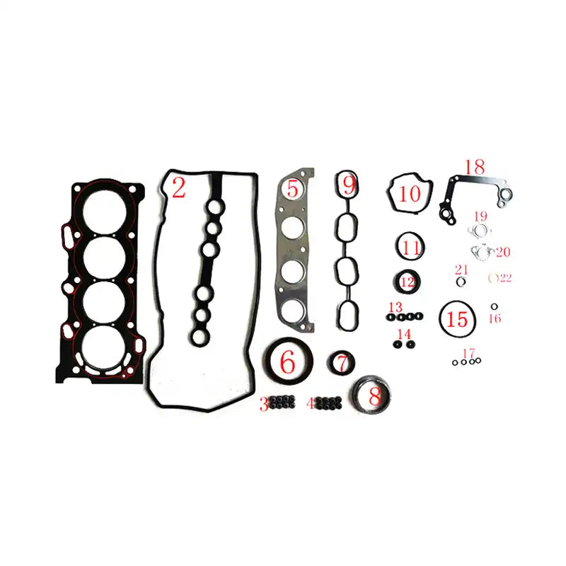 Indlæs billede i Gallery Viewer, Full Overhaul Gasket Kit for Toyota 2D Engine DA110 DA115 DA118 Truck from MyMROmarts
