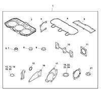 Gasket Kit MIA883637 for John Deere Tractor 1023E X758 X750 X754 - Engine Maintenance Parts > Overhaul Gasket Kits from MyMROmarts