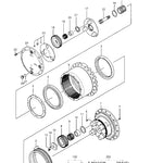 Gear 0693012 for Hitachi Excavator EX150LC-5 from MyMROmarts