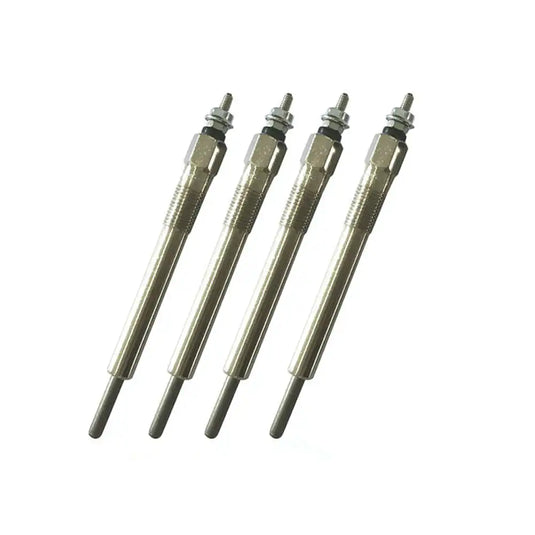 Glow Plug 4 Pcs For Komatsu Backhoe WB150WSC-2 WB93R-2 WB97R-2 WB98A-2 Yanmar 4TNE106T Komatsu 4D106T Engine from MyMROmarts