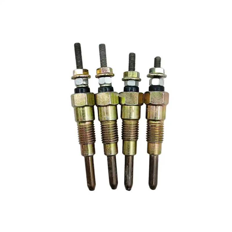 Cargue la imagen en el visor de la galería, Glow Plug 4 Units 1 Set For Komatsu Crawler Tractor D21A-7T-M D21P-7T-M Yanmar Engine 4TNE98 Komatsu Engine 4D98E from MyMROmarts
