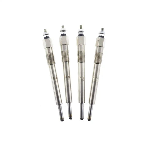 Glow Plug 4 Units 1 Set For Komatsu Mobile Excavator PW75-1 PW75R-2 Yanmar Engine 4TNE98 Komatsu Engine 4D98E from MyMROmarts