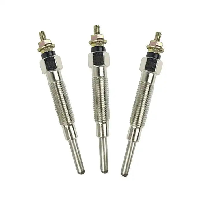 Cargue la imagen en el visor de la galería, 3 PCS Glow Plug For Mitsubishi S3L2 Engine Peljob EB250 EB300 EB306 Excavator from MyMROmarts
