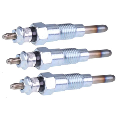 3pcs Glow Plugs MIU802457 M811937 for John Deere 244 850D 2305 2320 2030A 1023E 1025R 1026R 2025R - Engine Parts > Fuel System > Glow Plug from MyMROmarts