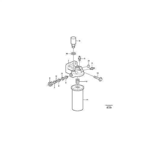 Hand Pump VOE20412750 VOE11716756 for Volvo Excavator EW230B EW200 EW145B EC650 EC460B EC450 EC390 from MyMROmarts