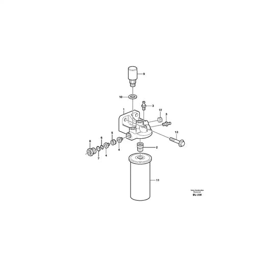 Hand Pump VOE20412750 VOE11716756 for Volvo Excavator EW230B EW200 EW145B EC650 EC460B EC450 EC390 from MyMROmarts