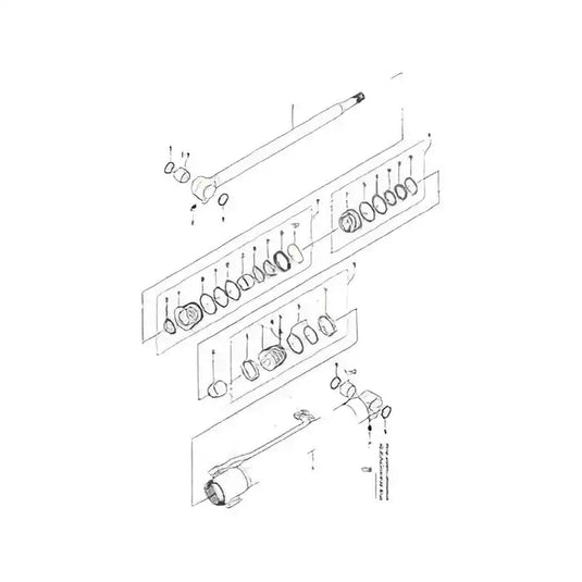 Hydraulic Boom Cylinder 4467672 for Hitachi Excavator ZX35U - Hydraulic Parts > Hydraulic Cylinder from MyMROmarts