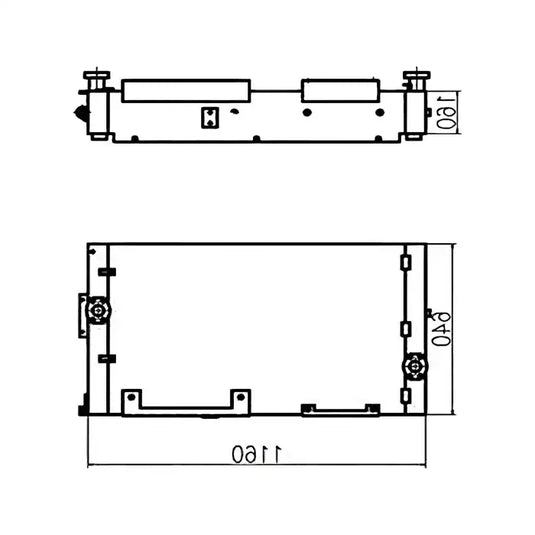 Hydraulic Oil Cooler For Hyundai Excavator R305-9T R335-9T R385-9T from MyMROmarts
