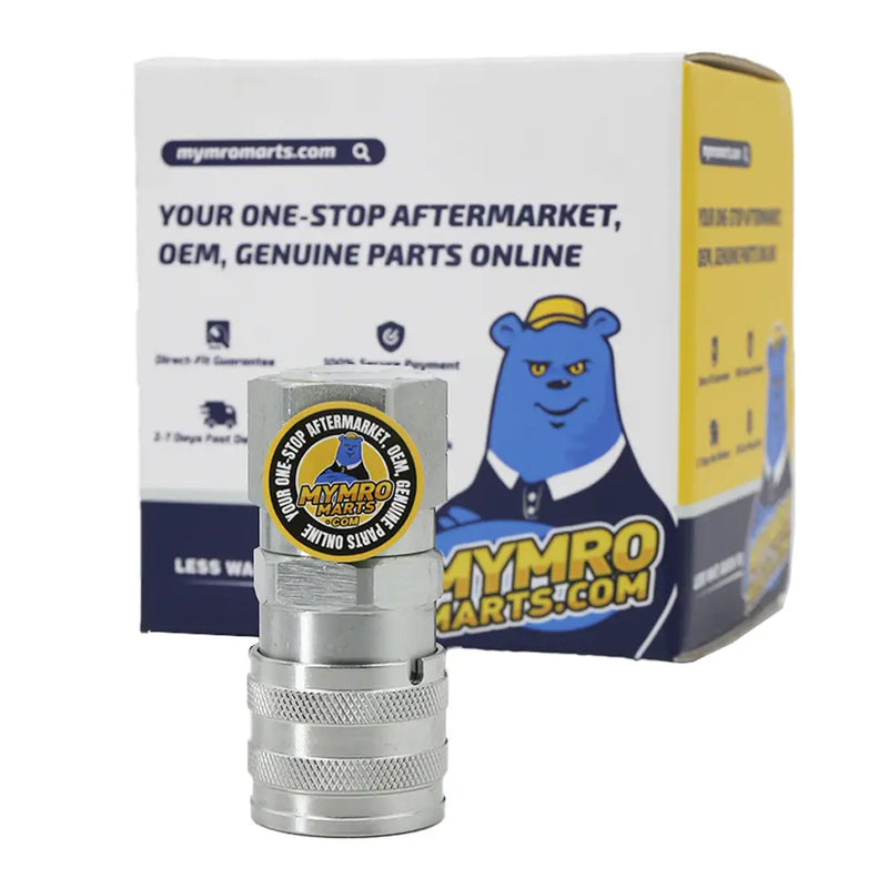 Load image into Gallery viewer, Hydraulic Quick-Connect Coupler M131862 for John Deere 110 4475 6675 8875 HH75 HH100 50C 50D 50G 60D 60G 35C 35D 35G 27C 27D from MyMROmarts
