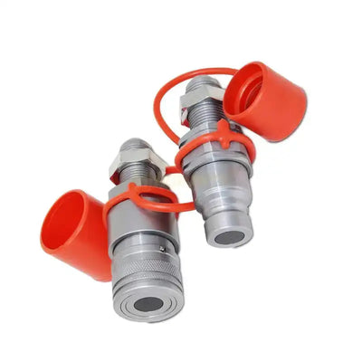 #10 JIC Thread 1/2 Flat Face Hydraulic Quick Connect Coupler for Bobcat 463 553 753 763 from MyMROmarts