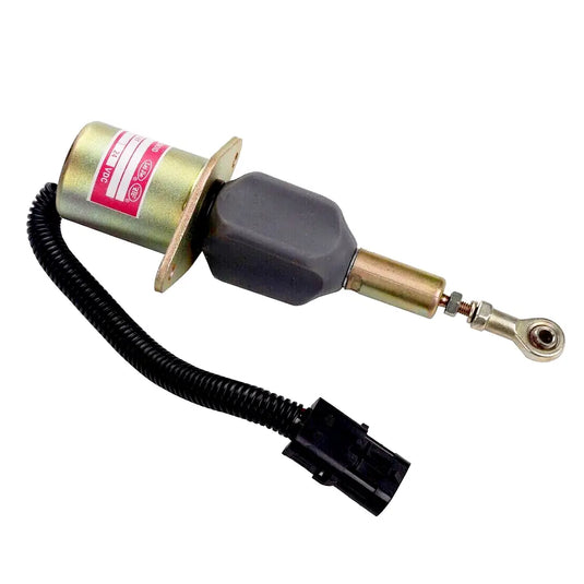 24V Hyundai R290 Excavator Stop Solenoid 3928161 SA-4293-24 For Cummins Engine from MyMROmarts