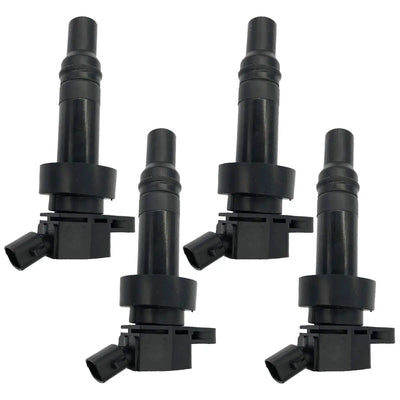 4 PCS Ignition Coil 27301-2B100 for Hyundai Accent Veloster Kia Rio Soul Attitude 2012-2017 from MyMROmarts