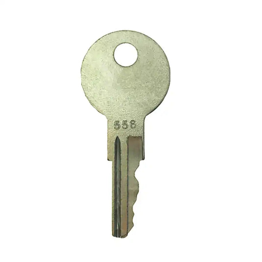 556 Keyhole Ignition Key PK556 556 for Ford New Holland L455 LX985 LX885 LS190 L15 ...