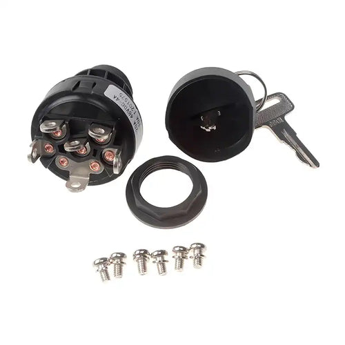 Ignition Switch 4360469 With Two Keys 2860030 for JLG 120HX 1200SJP 1930ES 260MRT 2630ES 3246ES 400RTS 400S 450A 450AJ 460SJ from MyMROmarts