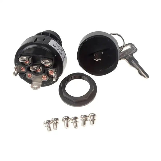 Ignition Switch 4360469 With Two Keys 2860030 for JLG 120HX 1200SJP 1930ES 260MRT 2630ES 3246ES 400RTS 400S 450A 450AJ 460SJ from MyMROmarts