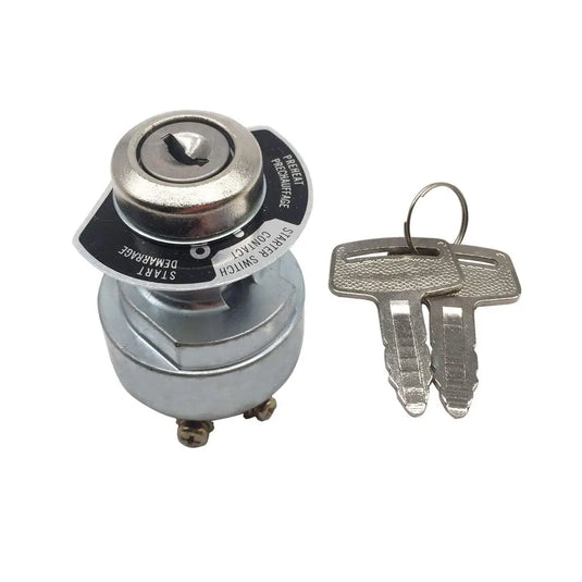Ignition Switch with Key 66706-55120 for Kubota Ford Hyundai Shibaura Steiner from MyMROmarts