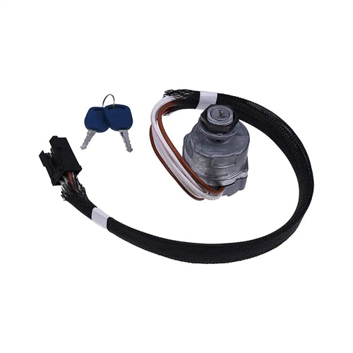 Ignition Switch with Key F0NN11N501AA for Ford New Holland TS100 TS110 TS115 TS90 TM125 TM135 TM150 TM165 Tractor from MyMROmarts