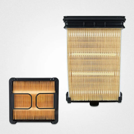 Inner & Outer Air Filter Kit 7286322 7221934 7221933 Compatible With Bobcat Track Loaders T450 T550 T590 T650 T770 & Skid Steer Loaders S450 S510 S530 S550 S570 - Engine Maintenance Parts > Air Filter from MyMROmarts