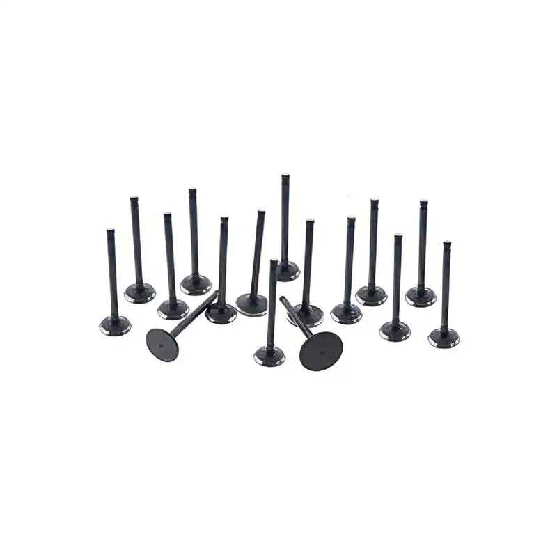 Cargue la imagen en el visor de la galería, Intake Exhaust Valve 16 Units 1 Set For Yanmar Engine 4TNV106 Komatsu Engine 4D106 - Engine Parts &gt; Engine Valve Train Parts &gt; Intake and Exhaust Valve from MyMROmarts
