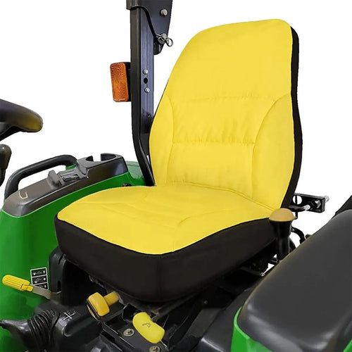 Large Seat Cover Cushioned LP95233 Seat Back Up to 18'' High Replacement for John Deere Compact Utility Tractor 3E/3R/4M Series,1023E - Weatherproof Oxford 300D Fabric - Body Parts > Other Cab Parts > Seat Cover from MyMROmarts