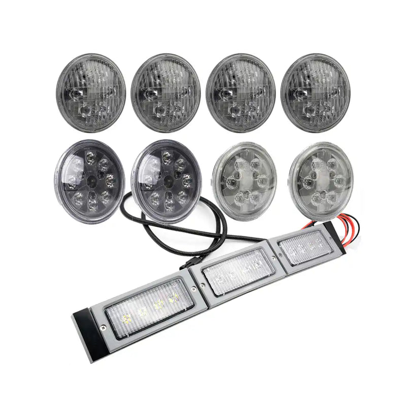 Afbeelding laden in Galerijviewer, 228W 12V 24V LED Front Hood Light Conversion Kit for John Deere Tractor 4050 4250 4450 4055 4255 4455 - Body Parts &gt; Cab External parts &gt; Cab Lamps from MyMROmarts
