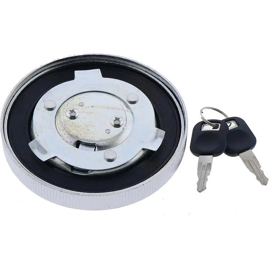 Locking Fuel Cap 086-1781 With Key for Caterpillar CAT 307 311 312 313B 315 317 318B E110 Engine 3306 3304 from MyMROmarts