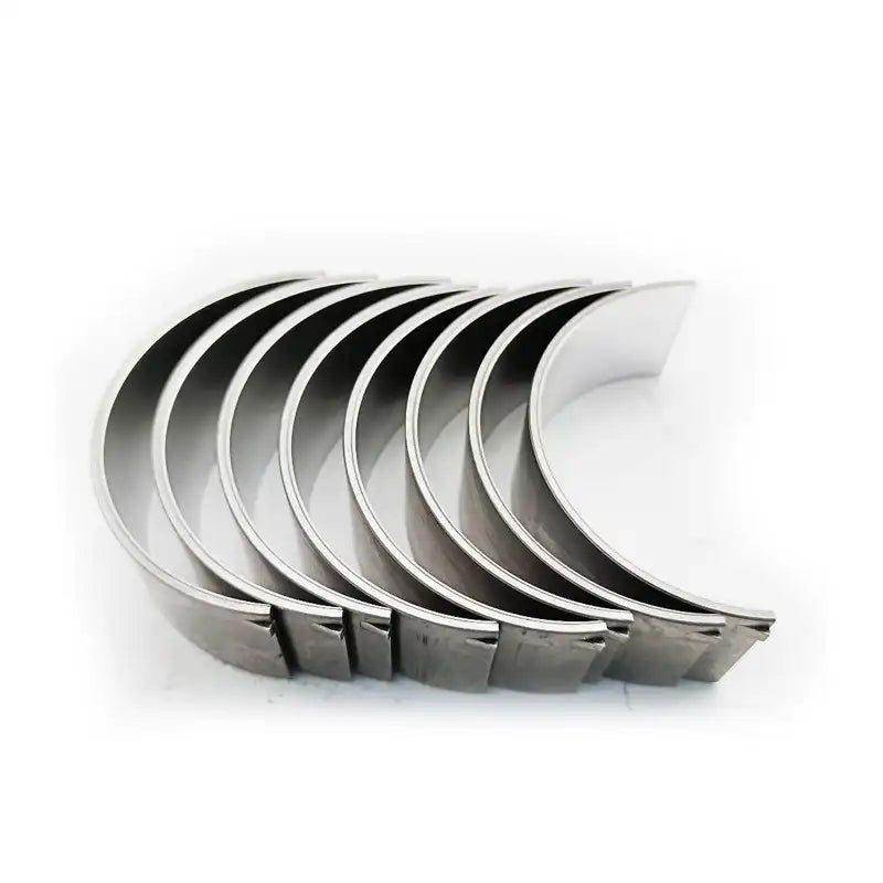 Lataa kuva gallerian katseluohjelmaan Main Bearing 5 Pairs 1 Set YM723900-02800 For Komatsu Excavator PC95R-2 PW95R-2 4D106D Yanmar Engine 4TNE106D - Engine Parts &gt; Crankshafts &amp; Connecting Rod Components &gt; Main and Con Rod Bearings from MyMROmarts
