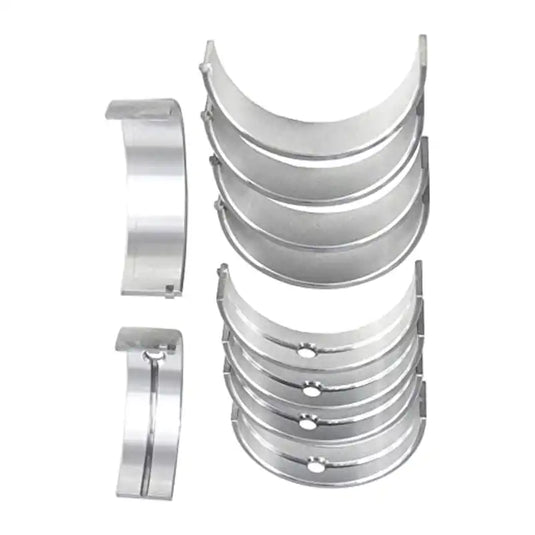 Main Bearing 5 Pairs 1 Set YM723900-02800 For Komatsu Backhoe WB140-2N WB150-2N Komatsu Engine 4D106 Yanmar Engine 4TNV106 - Engine Parts > Crankshafts & Connecting Rod Components > Main and Con Rod Bearings from MyMROmarts
