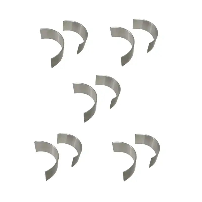 Load image into Gallery viewer, 5 Pairs Main Bearings 4w5738 for Caterpillar CAT Excavator 330 L 330B 350 Engine 3304 3304B 3306 3306B - Engine Parts &gt; Crankshafts &amp; Connecting Rod Components &gt; Main and Con Rod Bearings from MyMROmarts
