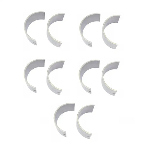 5 Pairs Main Bearings 4w5738 for Caterpillar CAT Excavator 330 L 330B 350 Engine 3304 3304B 3306 3306B - Engine Parts > Crankshafts & Connecting Rod Components > Main and Con Rod Bearings from MyMROmarts