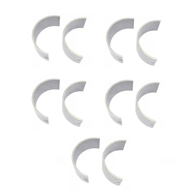 5 Pairs Main Bearings 4w5738 for Caterpillar CAT Excavator 330 L 330B 350 Engine 3304 3304B 3306 3306B - Engine Parts > Crankshafts & Connecting Rod Components > Main and Con Rod Bearings from MyMROmarts