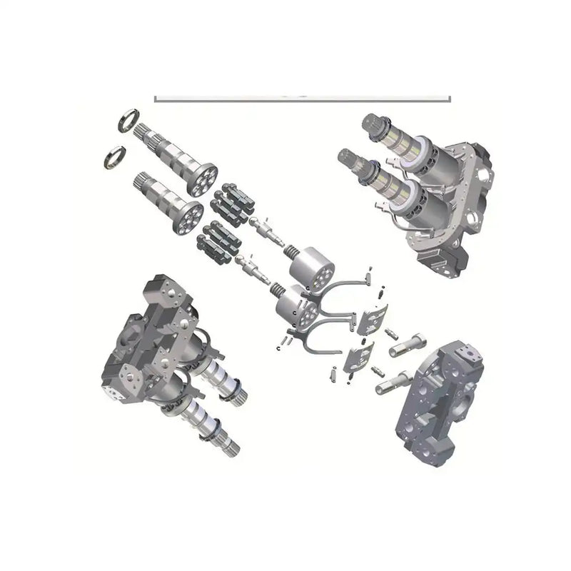 Cargue la imagen en el visor de la galería, Main Control Valve Assy for Hitachi Excavator ZAX230 - Hydraulic Parts &gt; Main and Relief Valve from MyMROmarts
