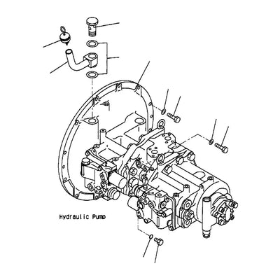 Main Pump 708-2H-00130 708-2H-00131 For Komatsu Excavator PC380LC-6K PC300LC-6LC HD-6LC HD-6MH - Hydraulic Parts > Hydraulic Pump from MyMROmarts