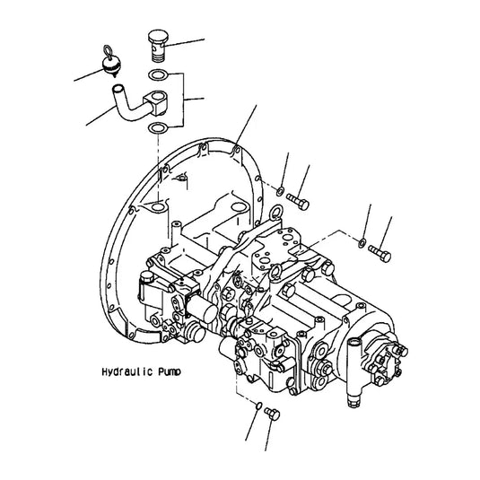 Main Pump 708-2H-00130 708-2H-00131 For Komatsu Excavator PC380LC-6K PC300LC-6LC HD-6LC HD-6MH - Hydraulic Parts > Hydraulic Pump from MyMROmarts