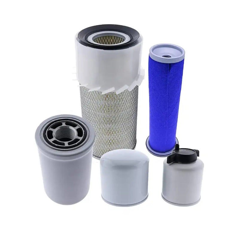 Load image into Gallery viewer, Maintenance Filter Kit for Bobcat Skid Steer A300 S220 S250 S300 S330 Track Loader T250 T300 T320 - Engine Maintenance Parts &gt; Filter Kits from MyMROmarts
