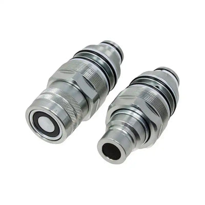 Male Female Flat Face Coupler Kit 6679837 6680018 for Bobcat S205 S220 S250 S300 S330 S450 from MyMROmarts