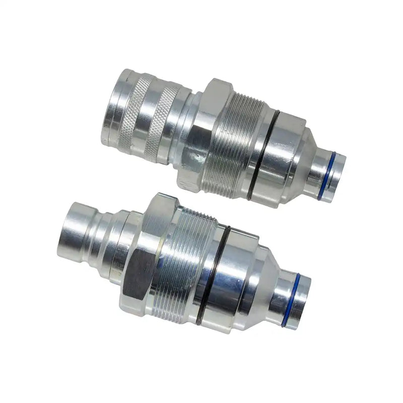 Load image into Gallery viewer, Male Female Flat Face Coupler Kit 7246799 7246802 for Bobcat S740 S130 S150 S160 S175 S185 S205 S250 from MyMROmarts
