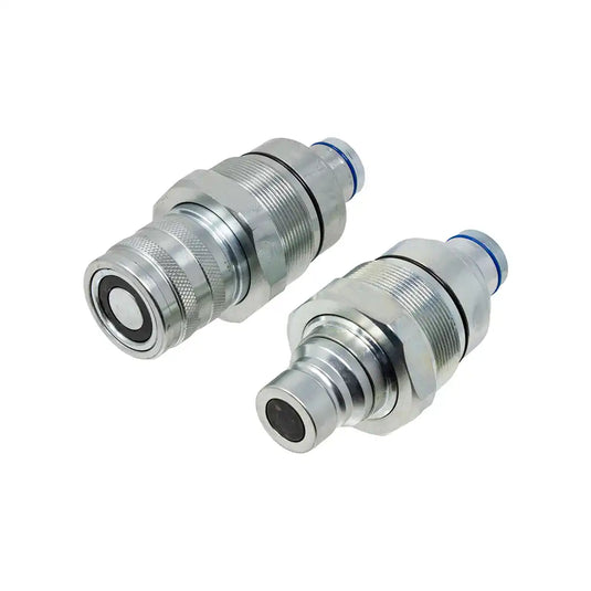 Male Female Flat Face Coupler Kit 7246799 7246802 for Bobcat S740 S130 S150 S160 S175 S185 S205 S250 from MyMROmarts