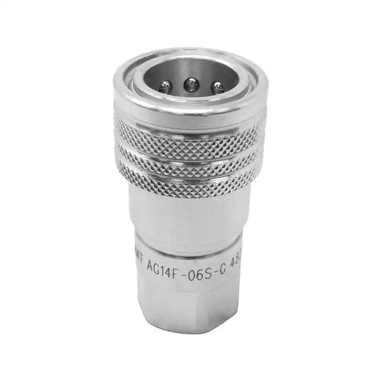 Male Female Hydraulic Quick Coupler LVA16843 AW32184 for John Deere H1 ...