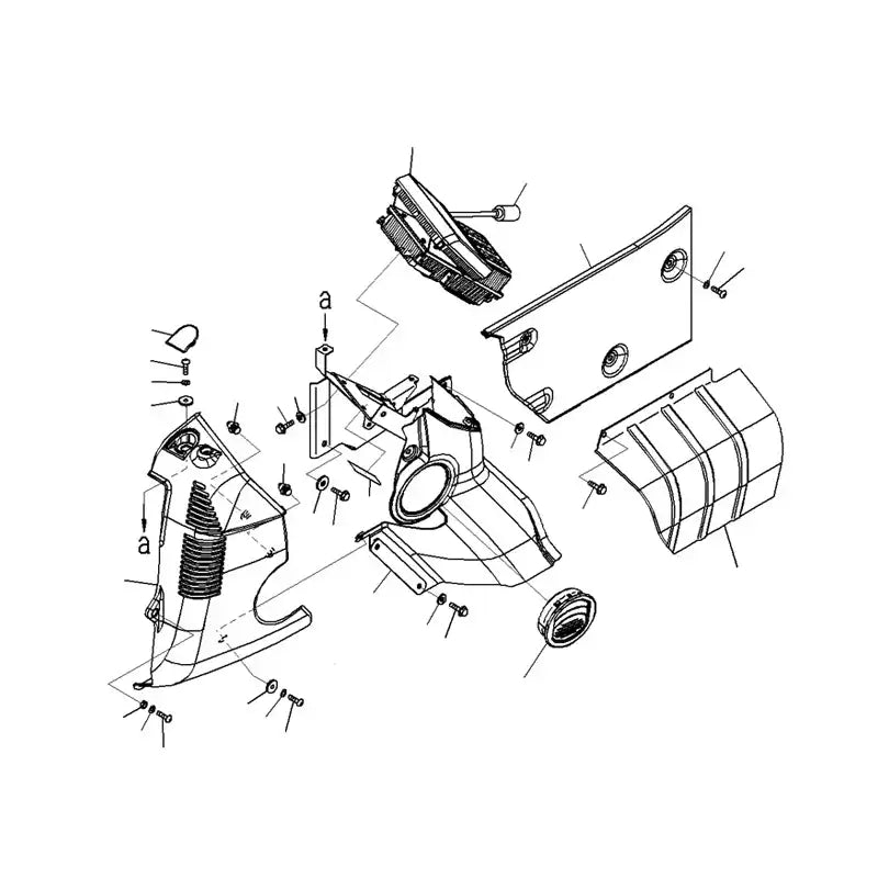 Load image into Gallery viewer, Aftermarket Monitor 7835-31-1501 for Komatsu Excavator HB205-1 HB215LC-1 - Electrical Parts &gt; Electronic Control System &gt; Controllers and Monitors from MyMROmarts
