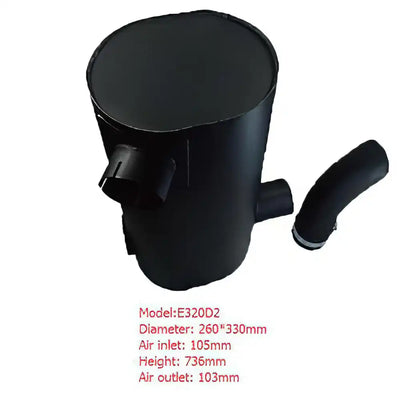 Muffler Silencer for Caterpillar CAT Excavator E320D2 - Engine Parts > Air Intake and Exhaust System > Muffler from MyMROmarts