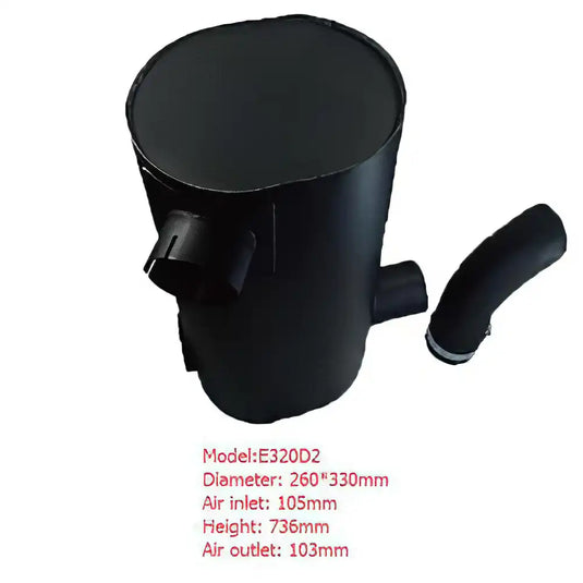 Muffler Silencer for Caterpillar CAT Excavator E320D2 - Engine Parts > Air Intake and Exhaust System > Muffler from MyMROmarts