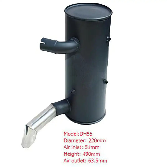 Muffler Silencer for Doosan Excavator DH70 DX70 - Engine Parts > Air Intake and Exhaust System > Muffler from MyMROmarts