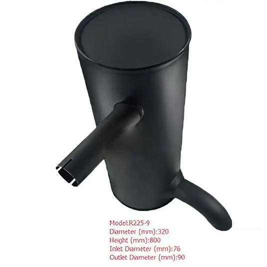 Muffler Silencer for Hyundai Excavator R350LC-9V - Engine Parts > Air Intake and Exhaust System > Muffler from MyMROmarts