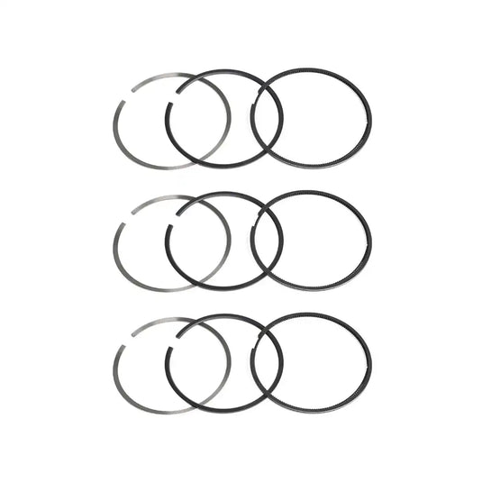 3 Cylinder STD Piston Ring Set Kit for Yanmar 3TNV70 3TNV70-HGE Engine - Engine Parts > Crankshafts & Connecting Rod Components > Piston Ring from MyMROmarts