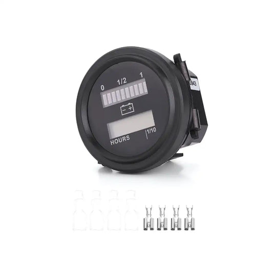 Hour Meter Battery Gauge 2420106 for JLG 45HA E600J E600JP M600J M600JP - Aerial Work Platforms Parts > Other Aerial Work Platforms Parts from MyMROmarts