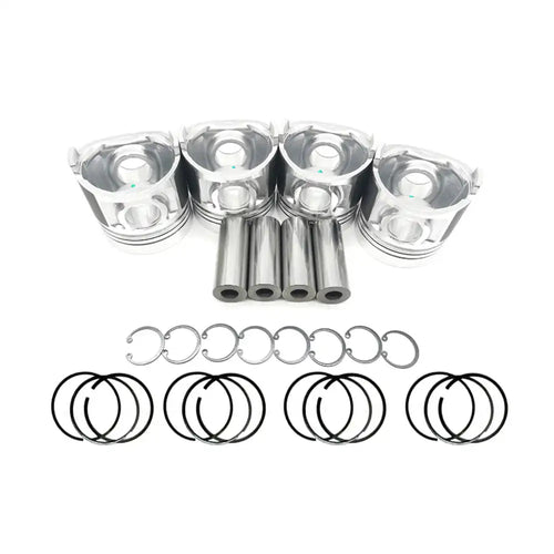 Piston Kit With Ring Set YM129927-22080 YM129927-22050 for Yanmar Engine 4TNV98 - Engine Parts > Crankshafts & Connecting Rod Components > Piston Ring from MyMROmarts