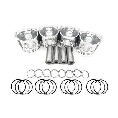 Piston Kit With Ring Set YM129927-22080 YM129927-22050 for Yanmar Engine 4TNV98 - Engine Parts > Crankshafts & Connecting Rod Components > Piston Ring from MyMROmarts