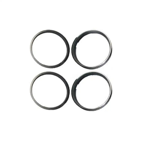 Piston Ring 4pcs for Yanmar 4TNE106D 4TNE106T Komatsu 4D106D 4D106T - Engine Parts > Crankshafts & Connecting Rod Components > Piston Ring from MyMROmarts