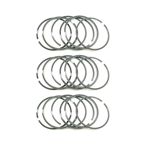 Piston Ring 6 Unit 1 Set for Mitsubishi S6K S6KT Caterpillar Excavator E320 E320C - Engine Parts > Crankshafts & Connecting Rod Components > Piston Ring from MyMROmarts